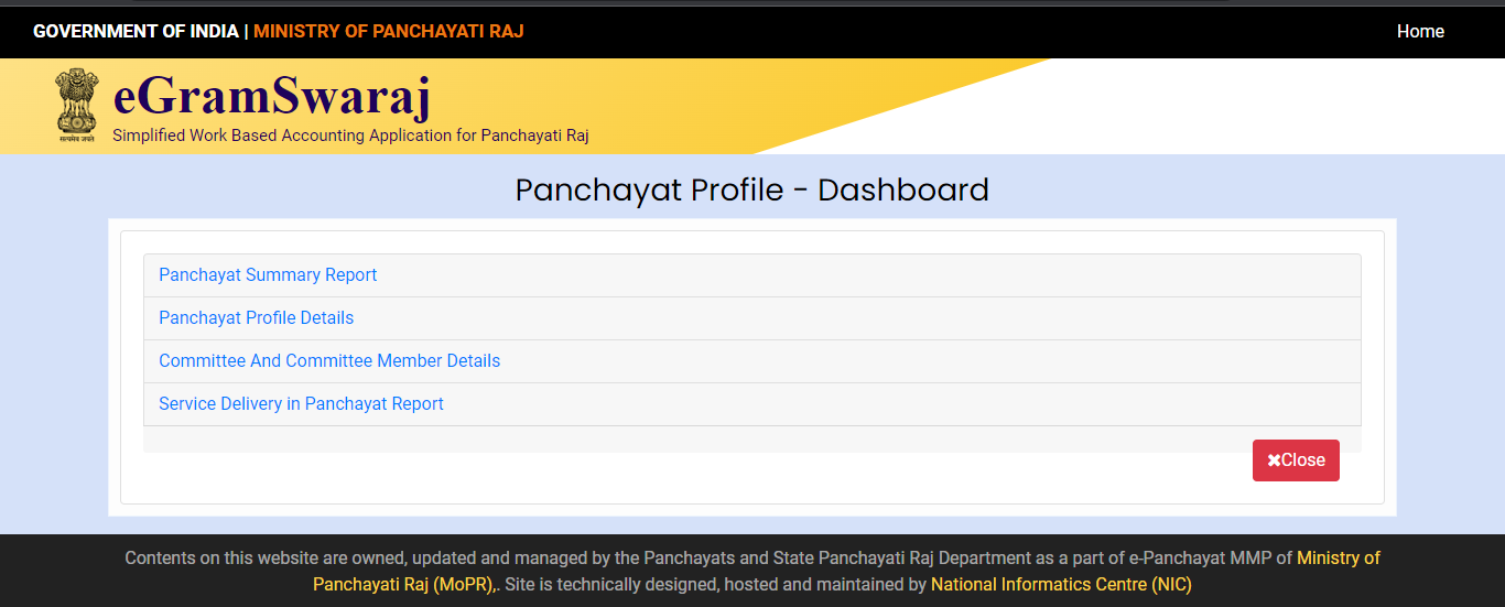 Panchayat Profile