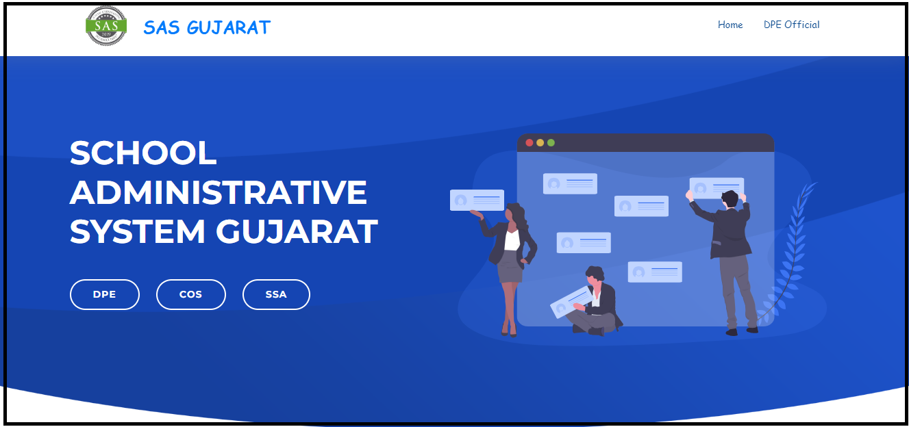 sas gujarat online hajri 