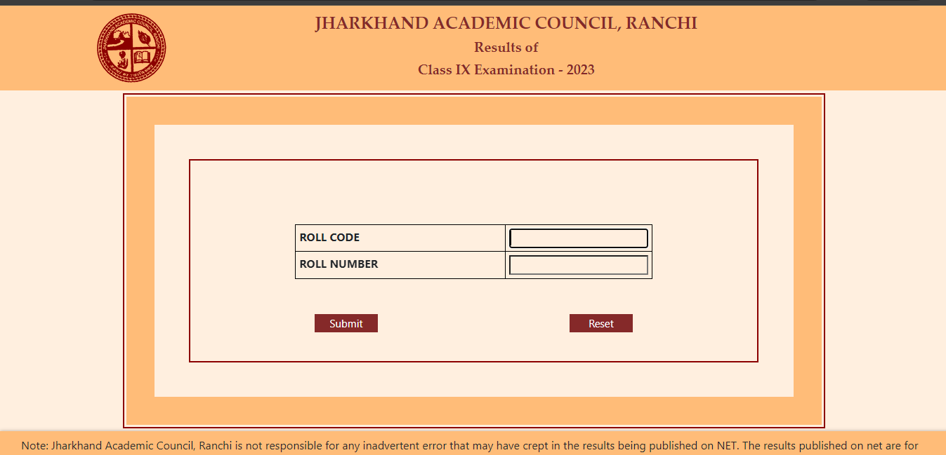 jharkhand academic council ranchi 10th result 2022