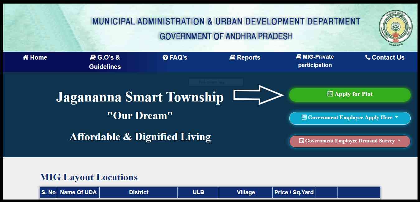 JaganAnna Smart Town Scheme