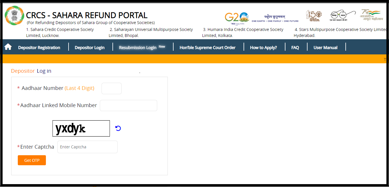 sahara refund